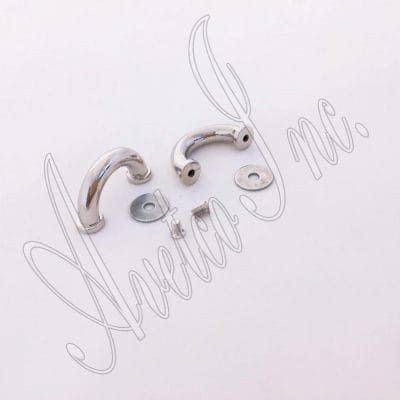 0.66" | 17 mm Arch Bridge Strap Keeper #Y0895-25PCs