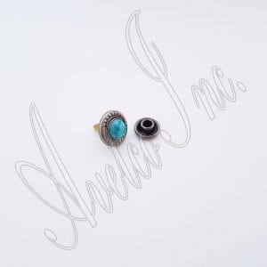 Blue Pearl Rivet 10mm