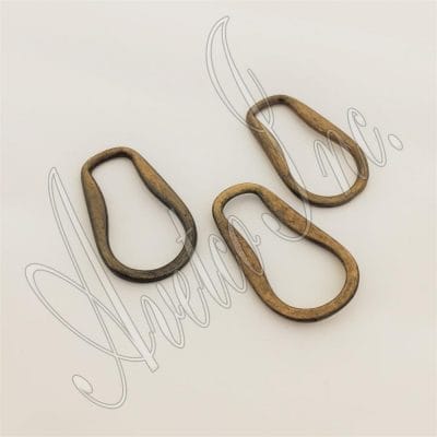 Y021 | Tear Drop Metal Loop - 10 PCs