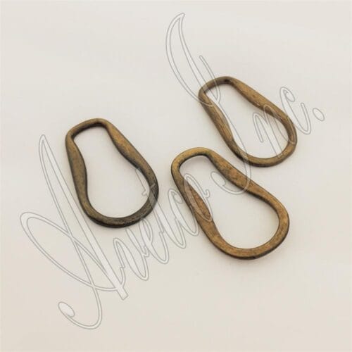 Y021 | Tear Drop Metal Loop - 10 PCs