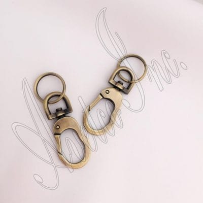 0.63" | 16mm Push Gate Swivel Snap Hook #Y1594-10pk
