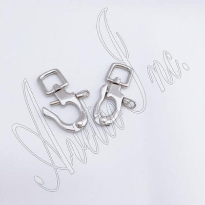 0.63" | 16mm Lobster Claw Swivel Snap Hook #H13001-10pk