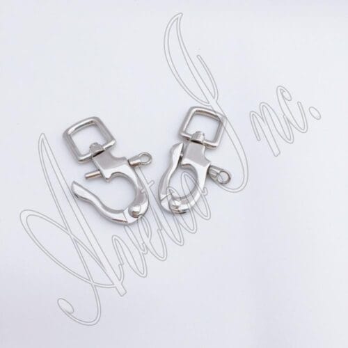 0.63" | 16mm Lobster Claw Swivel Snap Hook #H13001-10pk