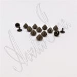 Brass Cone Head Rivets 8mm