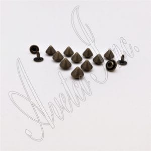Brass Cone Head Rivets 8mm