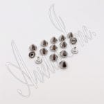 Nickel Cone Head Rivets 8mm