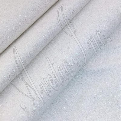 Hologram white Fine Glitter avetco.leather