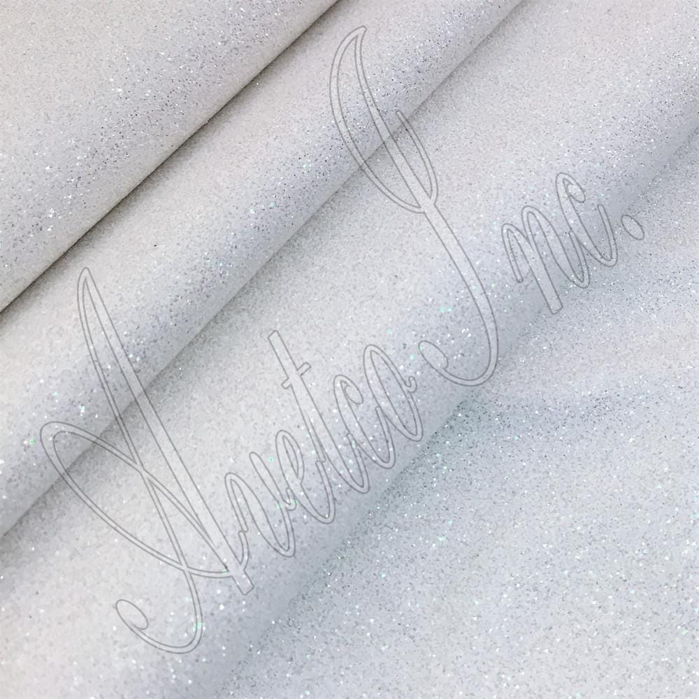 Hologram white Fine Glitter avetco.leather 1216