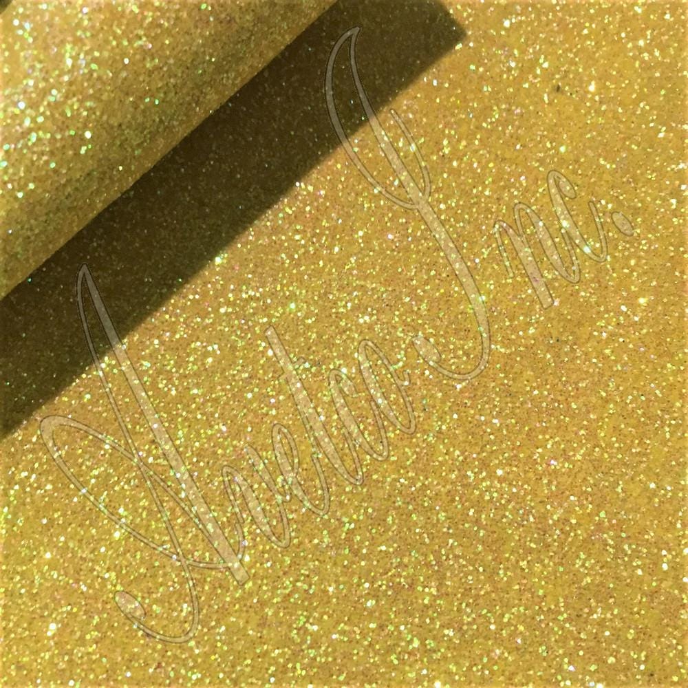 Rainbow Yellow Fine Glitter avetco.leather1235