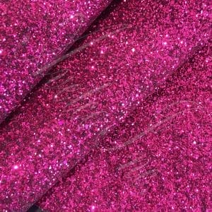 The Chunky Glitter fabric collection is ideal for adding a touch of sparkle to your projects such as shoes, handbags, hats, bows, garments, belts, and accessories. The material is made of Glitter Fabric PET in round and hexagon shapes with a polyester twill fabric backing. It has a width of 54 inches with a tolerance of ± 0.5" and a thickness of 1.3mm (0.05"). The country of origin is China.