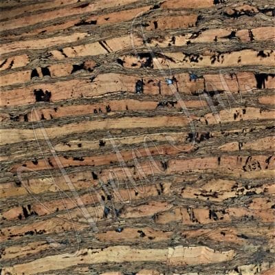 Natural Cork Fabric Burgos #28 | 36" x 54"