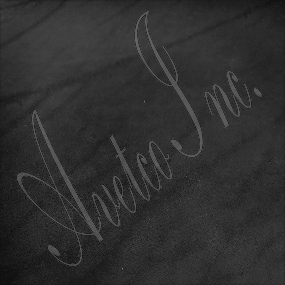 8/9 oz Black Veg Leather avetcoinc.