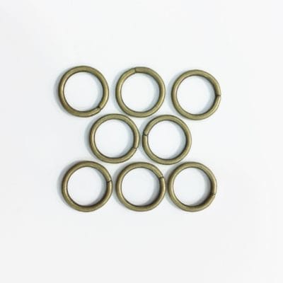 8mm (0.31") | Metal O Rings Non Welded Y7462-100 PCs