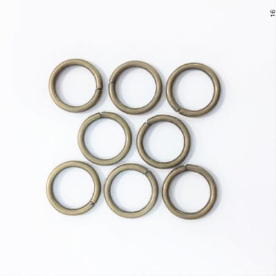 16mm (0.63") | Metal O Rings Non Welded Y7462-50 PCs