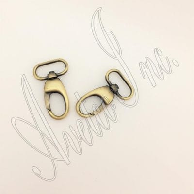 1.00“ | 25mm Push Gate Swivel Snap Hook #Y1313-10pk
