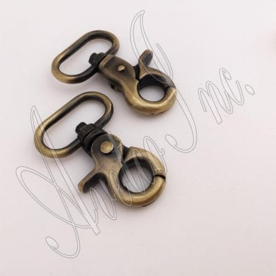 1.00" | 25mm Lobster Claw Swivel Snap Hook #Y1967-10pk