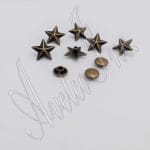 Brass Star Rivet Avetcoinc@