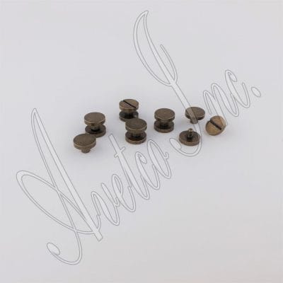 0.39" x 0.16" | 10 X 4mm Flat Head Chicago Binding Screw