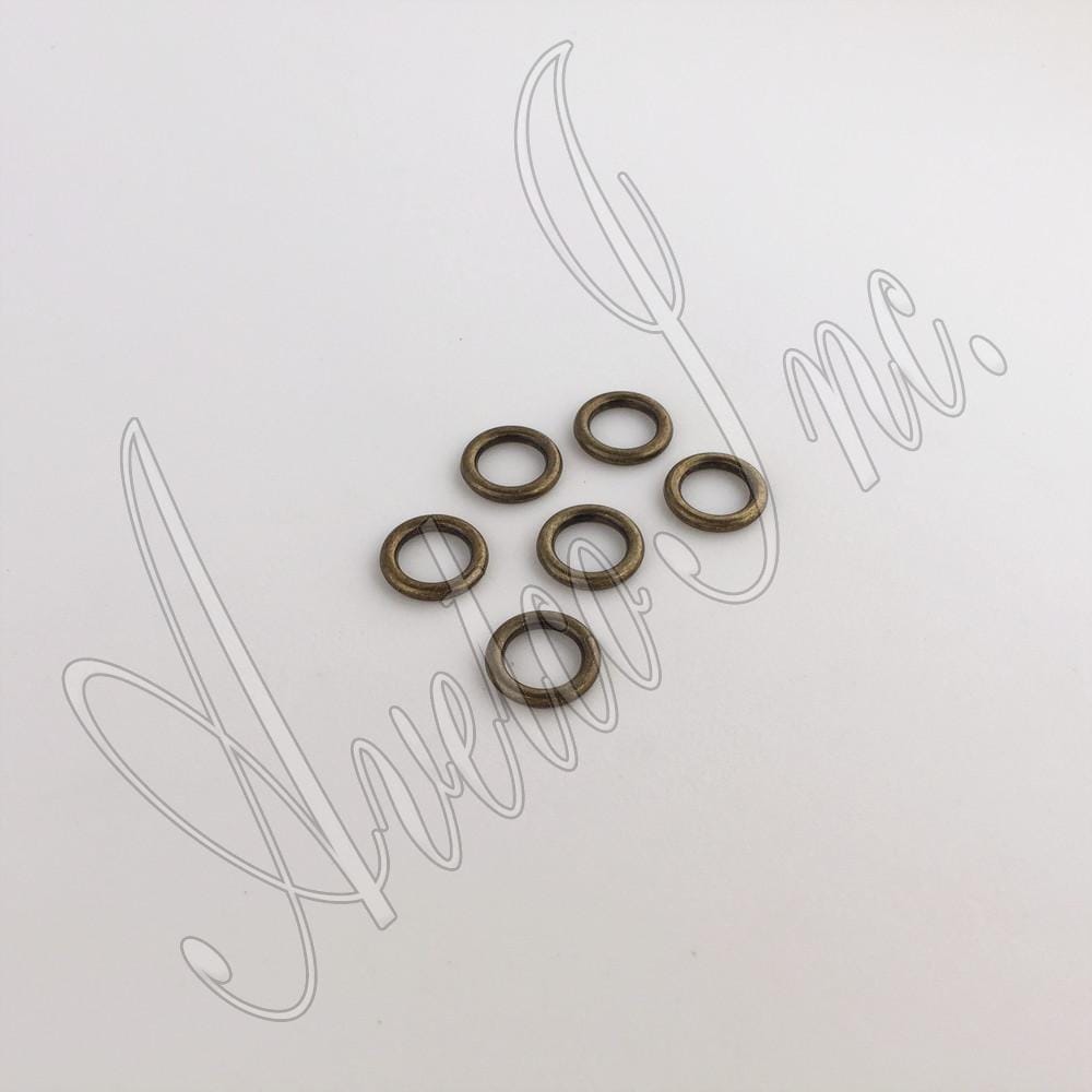 Brass Solid O-Ring 10mm Avetcoinc@ Y7464