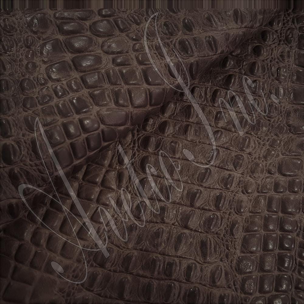 Dessert Palm Oltu Crocodile Embossed Cow Leather Avetco Inc