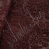 Burgundy Paisley Nubuck Embossed Cow Leather Avetco Inc.