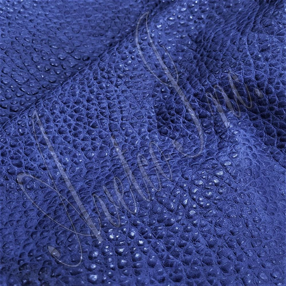 Reina Pebble Embossed Cow Leather Dazzling Blue Avetco Inc
