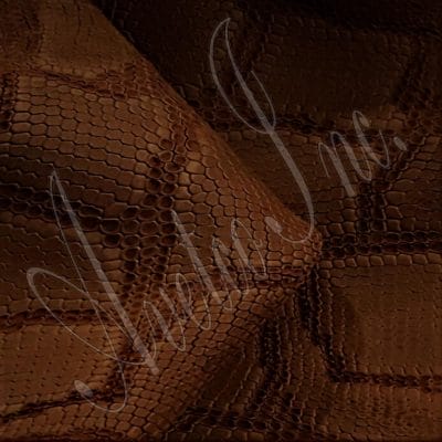 Touch Sniper Snake Embossed Cow Leather 3.5 oz