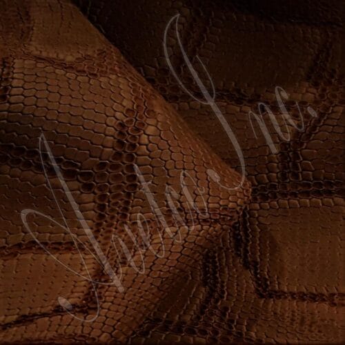 Touch Sniper Snake Embossed Cow Leather 3.5 oz
