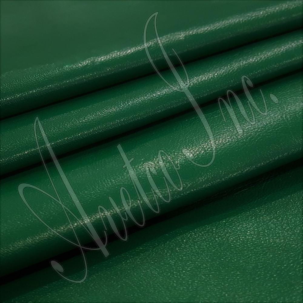 Kelly Green Nappa Lambskin Leather Avetco Inc