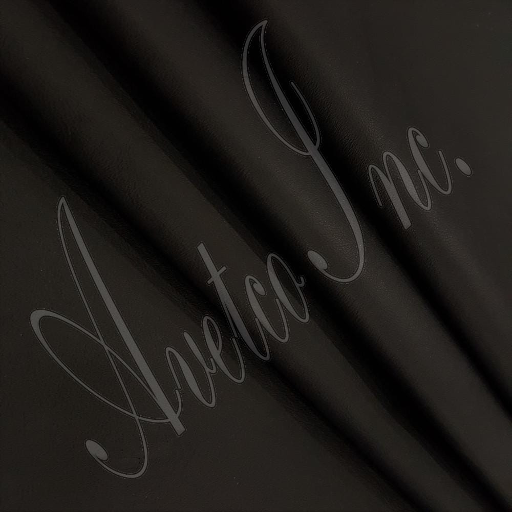 Black Matte Nappa Lambskin Leather Avetco Inc.