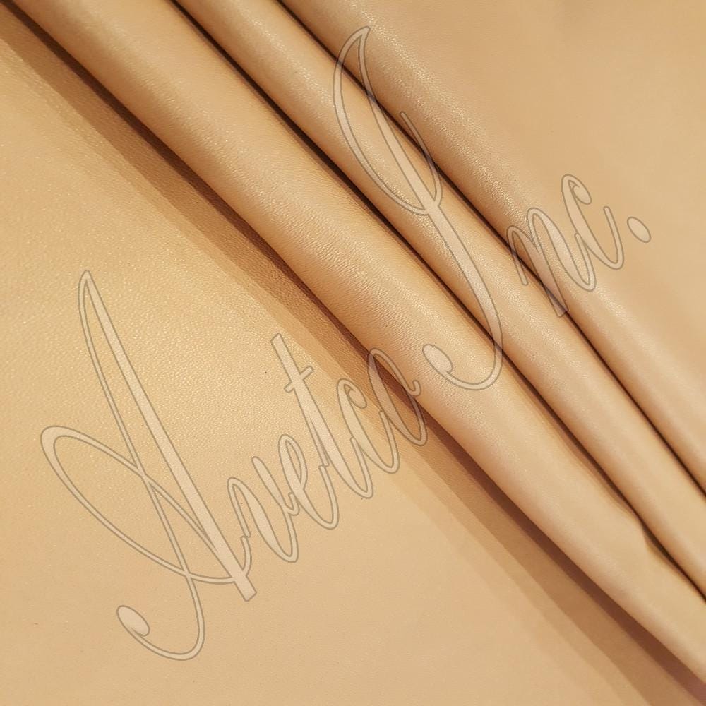 Natural Pearlized Metallic Lambskin Leather Avetco Inc