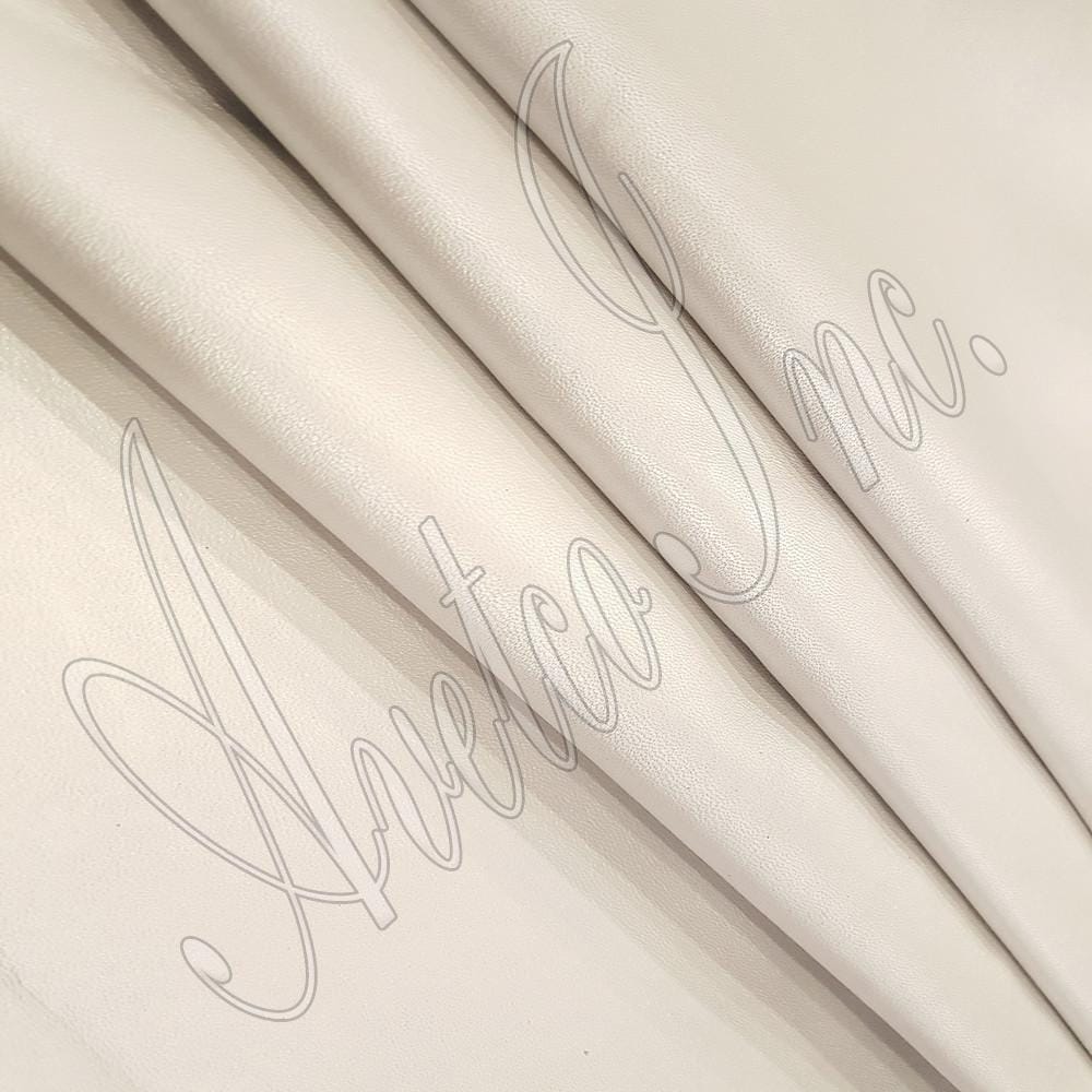 White Pearlized Metallic Lambskin Avetcoinc@