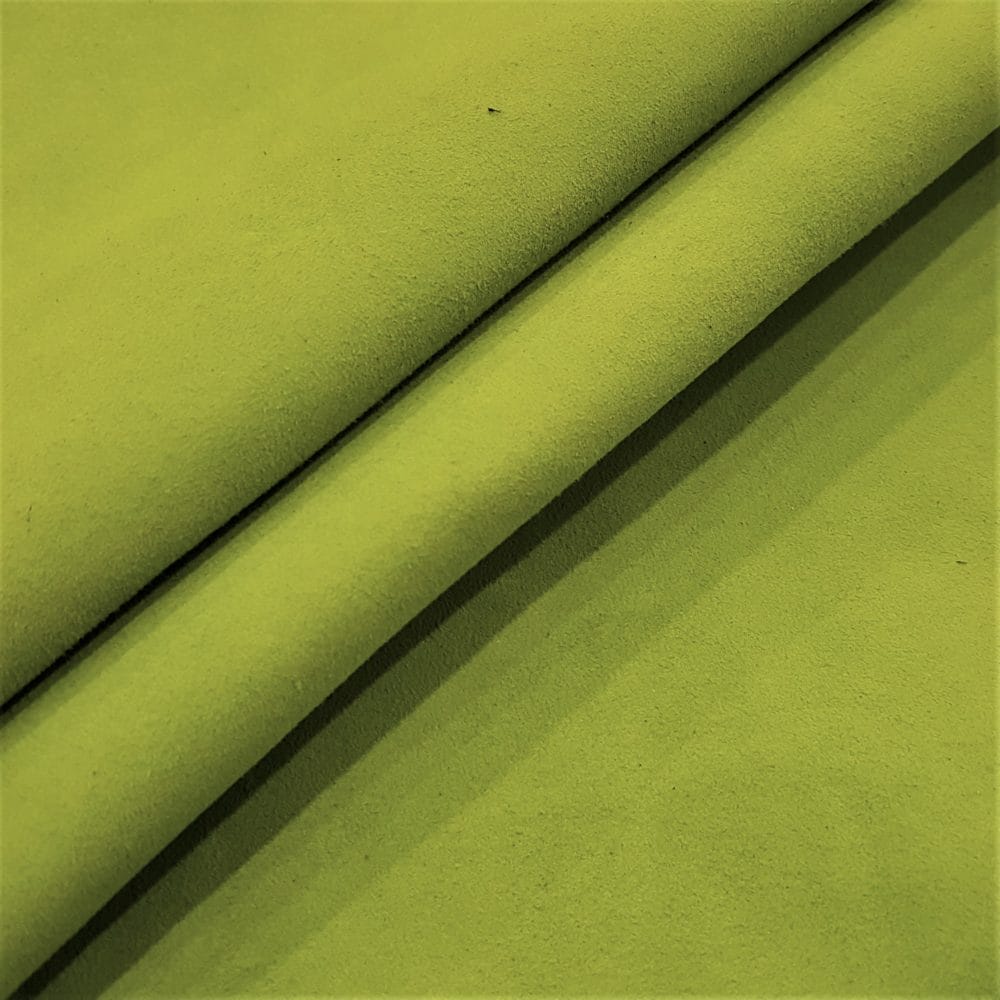 525_GOAT SUEDE-BRIGHT CHARTREUSE