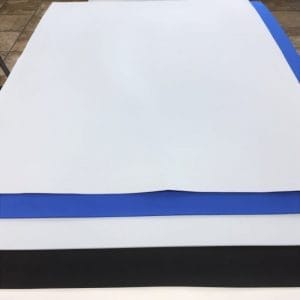 EVA foam is a versatile material made from ethylene-vinyl acetate copolymer. It is a durable, lightweight, and flexible foam that can be easily shaped, cut, and formed into different designs and sizes. A benefit of EVA foam is its shock absorption properties. It is also water-resistant, which makes it suitable for outdoor applications.
