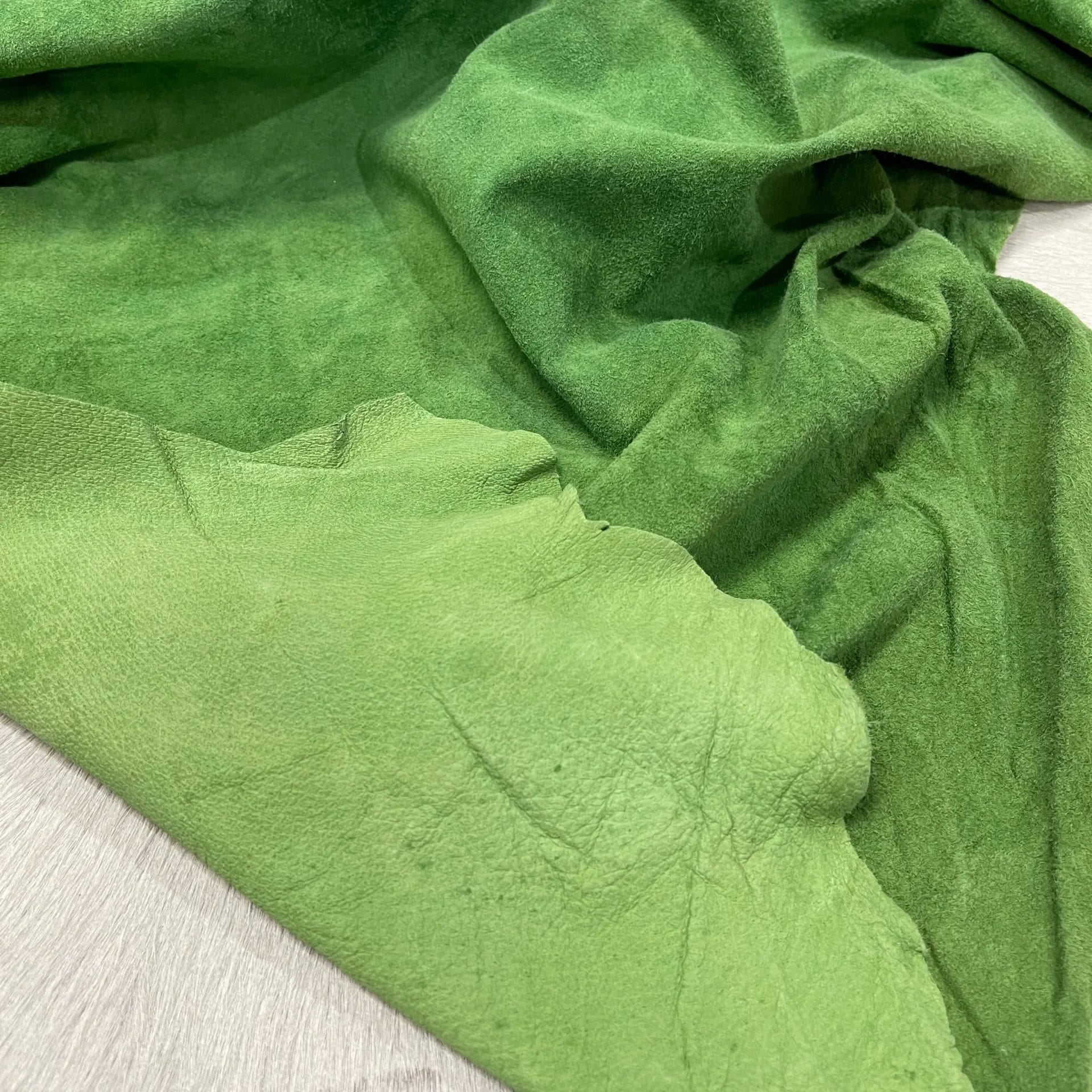 Lime Green Full grain Pig