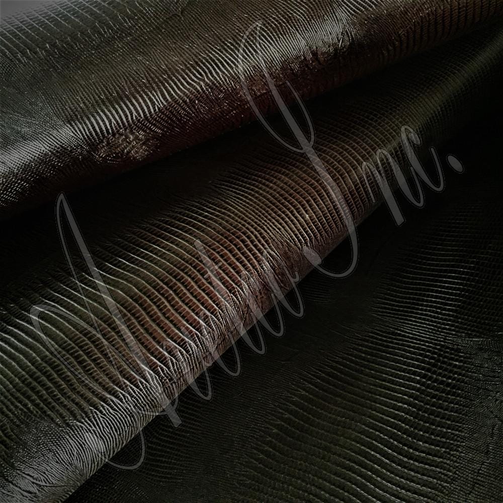 Lizard Embossed Cow Double Shoulder Veg Tan 3 oz Tmoro Avetco Inc.