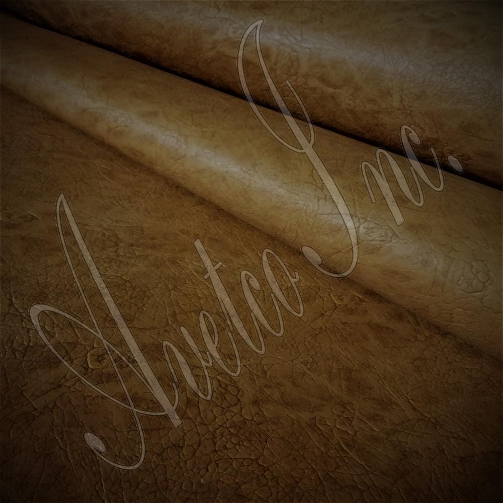 Elephant Embossed Natural Cow Double Shoulder Veg Tan Avetco Inc.