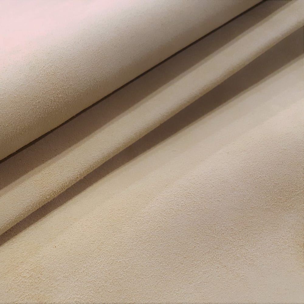 823_GOAT SUEDE -Pebble goat
