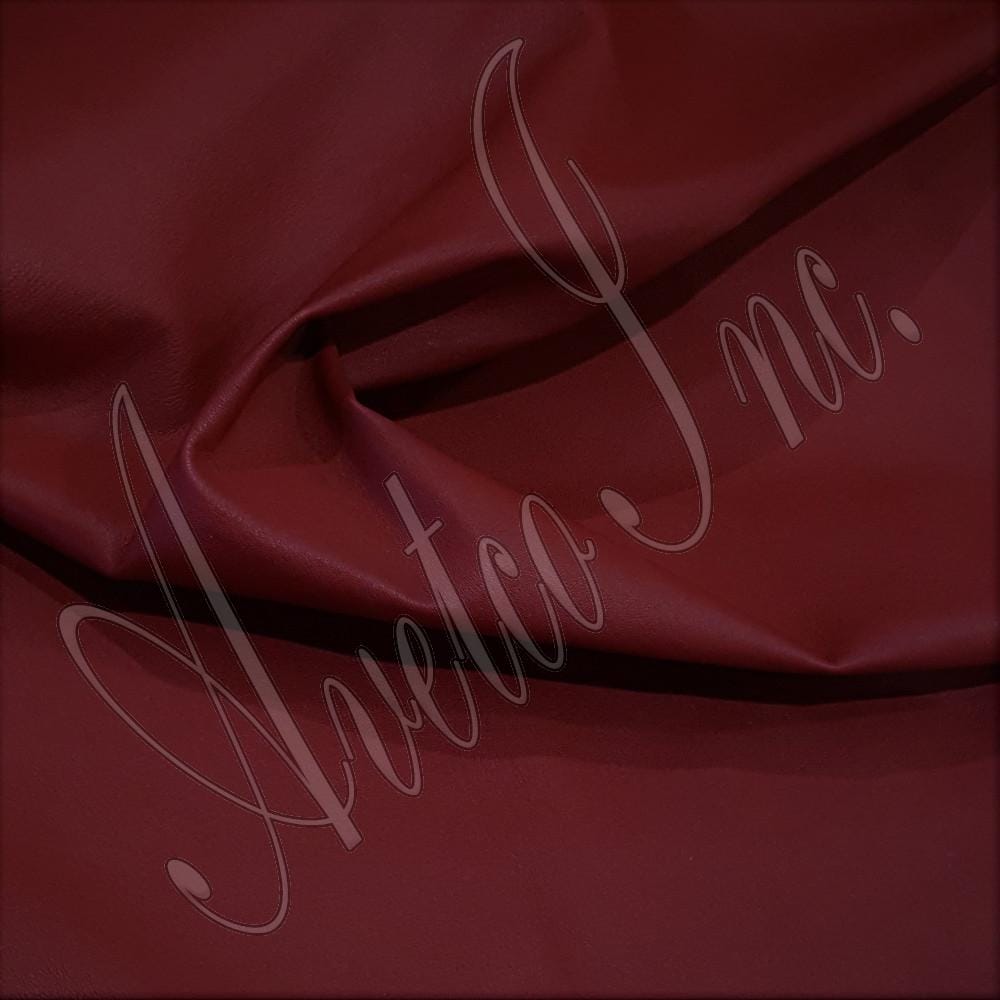 Deep Red Stretch Lambskin Avetcoinc@