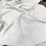 Eggshell Full grain Pig | Avetco Leather Hides and Eva Foam Premium Pig Grain Leather is made from high-quality swine hides, specifically subspecies Sus scrofa domesticus, which are known for their durability and reliability. The leather is tanned using the chrome tanning process, which results in a soft and supple surface that is both luxurious and exotic.