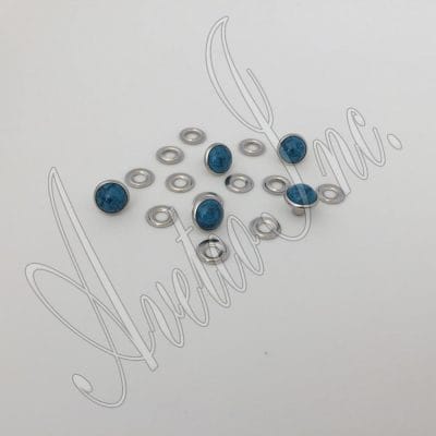 NH80 #3-S Turquoise Stone Rivets