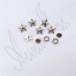 Nickel Star Rivet Avetcoinc@