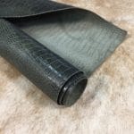 The Alligator leather is a highly attractive and unique type of leather that boasts an exotic style and color tone that is truly mesmerizing. It is a corrected grain leather that is sourced from Europe and has been specially embossed to reproduce the pattern of alligator skin, which gives it a very prominent appearance. The leather's deep texture and rich tone variation are completed by a stucco-finish on the surface, which gives it a smooth surface with a subtle shine.