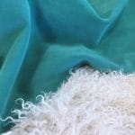 Aqua Green Cow Suede Y.Vertu avetco.leather (4) | Avetco Leather Hides and Eva Foam what is cow suede leather? The Vertu Cow Suede Leather Collection is made with exquisite cowhide and suede leather, with a thickness of 1.2-1.6mm and a weight of 3/4 oz. hide size 10-14 sq. ft. Chrome tanning techniques are used for a timeless and classic material, perfect for high-end jackets, boots,belts, and other leather items.