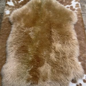 The Australian Sheepskin is soft, luxurious, and unique, with beautiful fur on the hide, available in several colors ranging from earthy to bright tones.