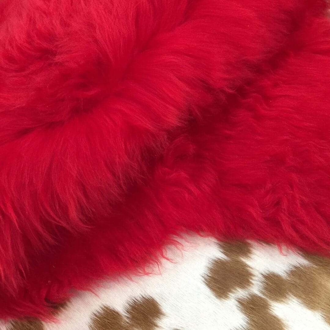 Australian Sheepskin JIN607 Red avetcoinc (7)
