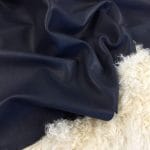 Cobalt cow leather with pigmented pebble grain texture. High-quality cobalt cow leather side hide for handbags, footwear , upholstery and crafting use.- Avetco