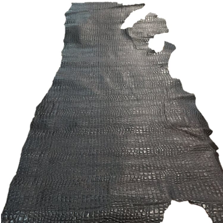 AvetcoInc.com-Oltu Cow Leather Embossed-French Roast (2)