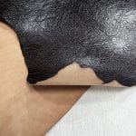 Black | Avetco Leather Hides and Eva Foam Crafted from premium cowhide, this double shoulder leather features an intricate elephant embossing pattern that adds a bold, exotic texture to any project