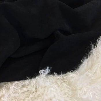 Black Cow Suede Y.Vertu avetco.leather (1) | Avetco Leather Hides and Eva Foam what is cow suede leather? The Vertu Cow Suede Leather Collection is made with exquisite cowhide and suede leather, with a thickness of 1.2-1.6mm and a weight of 3/4 oz. Chrome tanning techniques are used for a timeless and classic material, perfect for high-end jackets, boots, and other leather items.